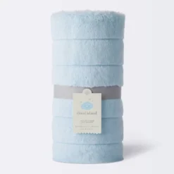 Faux Fur With Channel Carving Baby Blanket - Cloud Island™ - Light Blue -Chicco Outlet Store GUEST 31d2cbc6 2b68 4831 954c 328cef1bd018