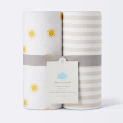 Flannel Swaddle Baby Blankets - Yellow Sun And Stripe - 2pk - Cloud Island™ 5 Flannel Swaddle Baby Blankets - Yellow Sun And Stripe - 2pk - Cloud Island™ -Chicco Outlet Store GUEST 3d36f01e efe2 4524 972e c2dcdabf32e5