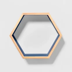 Natural Wood Hexagon Kids' Shelf - Pillowfort™ -Chicco Outlet Store GUEST 41064ba5 959a 43a8 9f1d 2dbd088b21e5