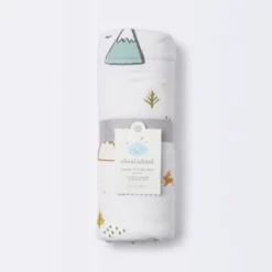 Jersey Knit Reversible Baby Blanket Adventures - Cloud Island™ White/Gray/Pink -Chicco Outlet Store GUEST 4fad5fcb 442b 4b41 8ddf c3018caa1f57