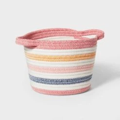 Striped Coiled Rope Kids' Storage Bin - Pillowfort™ 13 Striped Coiled Rope Kids' Storage Bin - Pillowfort™ -Chicco Outlet Store GUEST 69aa9ee9 051f 4555 86cb 500da444d1d4