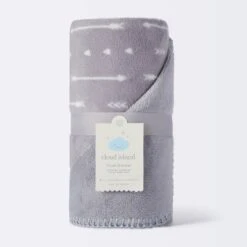 Plush Baby Blanket - Gray Arrows - Cloud Island™ -Chicco Outlet Store GUEST 6a4f9aea 8785 4fe2 87f0 7477c2a902f9