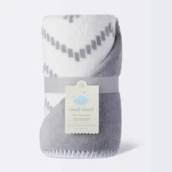 Plush Baby Blanket - Chevron - Gray - Cloud Island™ -Chicco Outlet Store GUEST 839a0711 d92f 488f 9431 2e26fcef0a1f