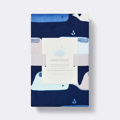 Plush Changing Pad Cover By The Sea - Cloud Island™ - Navy 3 Plush Changing Pad Cover By The Sea - Cloud Island™ - Navy - Image 3
