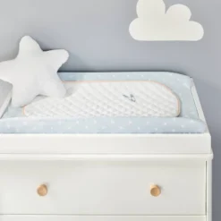 Chicco Outlet Store 23 Changing Pad Liner White With Pink Edge - Cloud Island™ 3pk