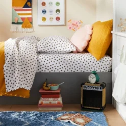 Dotted Microfiber Kids' Sheet Set - Pillowfort™ -Chicco Outlet Store GUEST e7c6cf44 9b45 4734 8b44 47c1a46c4ff8