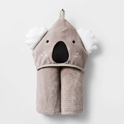 25"x50" Koala Kids' Hooded Towel - Pillowfort™ 3 25"x50" Koala Kids' Hooded Towel - Pillowfort™ - Image 3