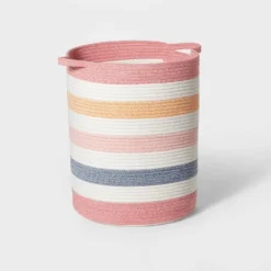 Striped Coiled Rope Kids' Storage Bin - Pillowfort™ 15 Striped Coiled Rope Kids' Storage Bin - Pillowfort™ -Chicco Outlet Store GUEST eaec7bab 4cac 406d 83bf c814e15226a9