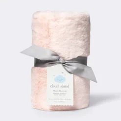 Solid Satin Edge Plush Blanket - Cloud Island™ Pink -Chicco Outlet Store GUEST f12ad3df 7d70 4168 9c35 37ff926dab47