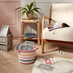 Striped Coiled Rope Kids' Storage Bin - Pillowfort™ 12 Striped Coiled Rope Kids' Storage Bin - Pillowfort™ -Chicco Outlet Store GUEST f34aa5dc 5c04 4334 a97a 7f1abceb89ea